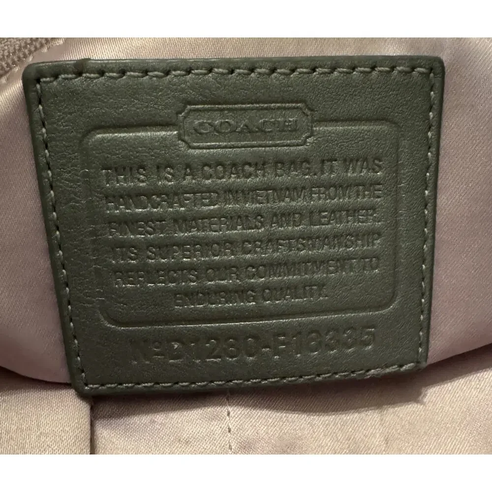Coach Laura Signature Tote Bag